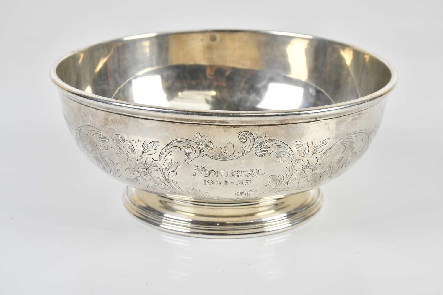 Lot 39 - HENRY BIRKS & SONS; a sterling silver bowl,...