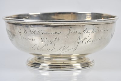 Lot 39 - HENRY BIRKS & SONS; a sterling silver bowl,...