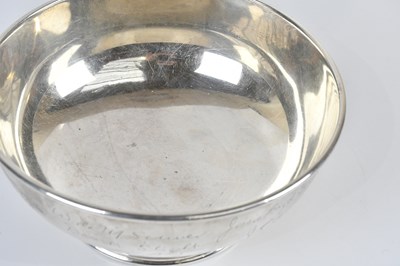 Lot 39 - HENRY BIRKS & SONS; a sterling silver bowl,...