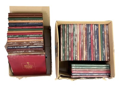 Lot 416 - THE FRANKLIN MINT; fifty volumes of 'The 100...