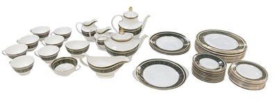 Lot 484 - ROYAL DOULTON; a part tea and dinner service...