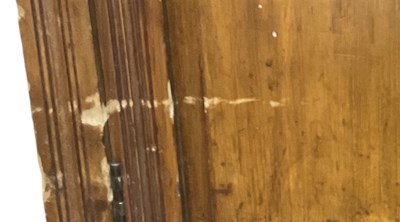 Lot 16 - A large late 19th century mahogany bookcase,...