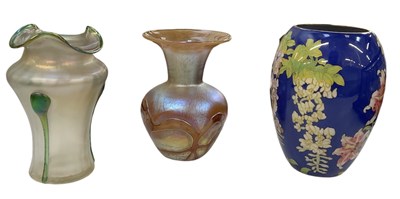 Lot 521 - An Isle of Wight Studio Glass vase, with...