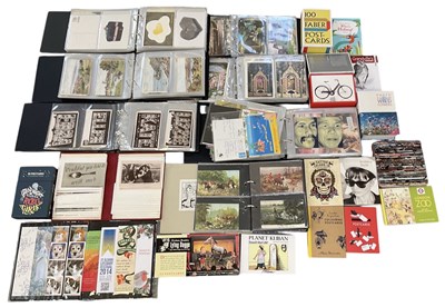 Lot 383 - A collection of assorted postcards, contained...