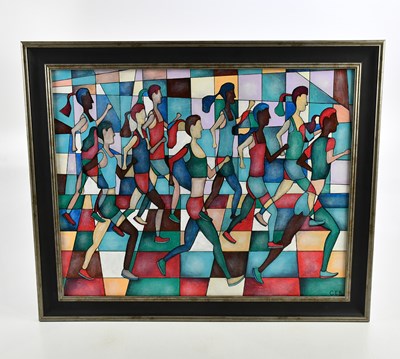 Lot 1825 - CHRISTOPHER E BARROW ABNA (born 1974); oil on...
