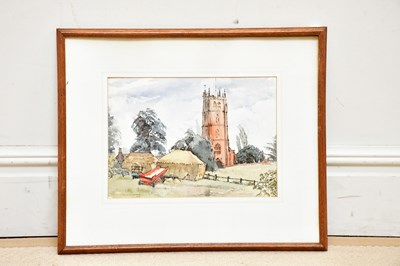 Lot 1682 - LESLIE GILBERT; watercolour, 'Bishops Lydeard',...
