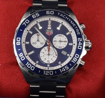 Lot 910 - TAG HEUER; a Red Bull Racing Special Edition...