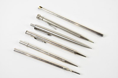 Lot 2581 - A collection of pens and pencils, including a...