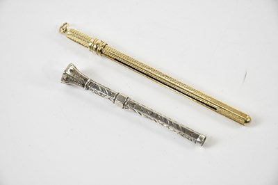 Lot 2597 - A gold plated hallmarked silver cocktail...