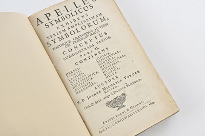 Lot 4 - VON DER KETTEN (J), APELLES SYMBOLICUS...