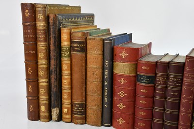 Lot 45 - A collection of mostly 19th century leather...