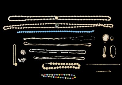 Lot 804 - A group of modern, vintage and antique costume...