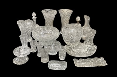 Lot 503 - A large quantity of cut and crystal glassware...