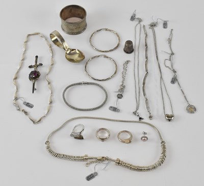 Lot 859 - T H HAZLEWOOD & CO; an Edward VII hallmarked...
