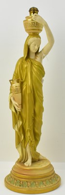 Lot 310 - ROYAL WORCESTER; a Clarke's 'Cricklite' holder,...
