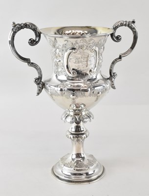 Lot 659 - GEORGE UNITE; a Queen Victoria hallmarked...