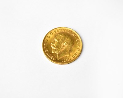 Lot 703 - A George V half sovereign