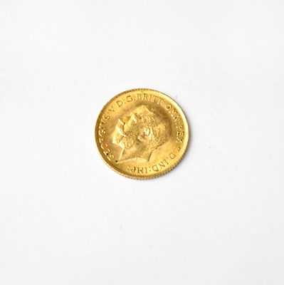 Lot 704 - A George V half sovereign