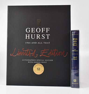 Lot 449 - GEOFF HURST; a limited edition boxed copy of...