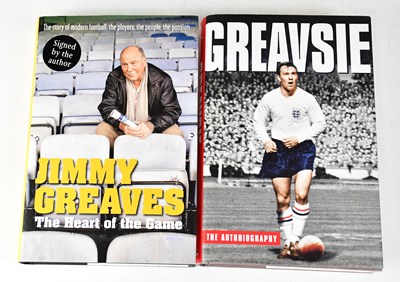 Lot 439 - JIMMY GREAVES; 'Greavsie The Autobiography'...