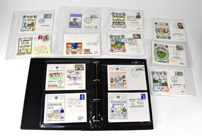 Lot 440 - A folder 'Football League Cover Series'...