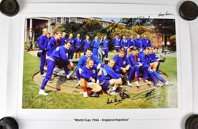 Lot 447 - WORLD CUP 1966; a colour photograph of the...