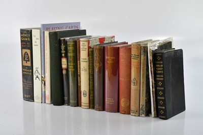 Lot 206 - A miscellany of books on card games, board...