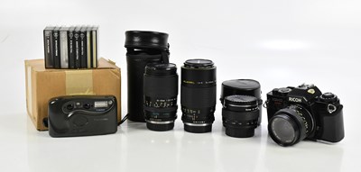 Lot 2676 - RICOH; a Ricoh KR-10 Super 35mm film camera,...