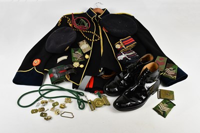 Lot 1307 - MICHAEL JAY; a Royal Logistics mess kit, with...