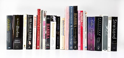 Lot 507 - BARBRA STREISAND; a large quantity of books...