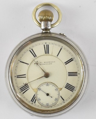 Lot 956 - JW WIGNALL, BURNLEY; a Victorian open face...