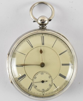 Lot 965 - HARGREAVES & CO; a Victorian silver cased open...