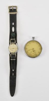 Lot 946 - CERTINA; a lady's stainless steel wristwatch...