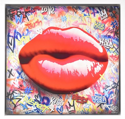 Lot 216 - RERUN; a hand embellished limited edition...