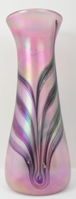 Lot 508 - JOHN DITCHFIELD FOR GLASFORM; a tall vase of...