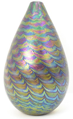 Lot 523 - JOHN DITCHFIELD FOR GLASFORM; a signed chimney...