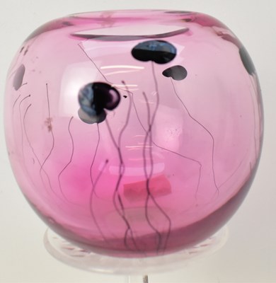 Lot 525 - JOHN DITCHFIELD FOR GLASFORM; a small bulbous...