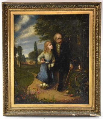 Lot 206 - 19TH CENTURY ENGLISH SCHOOL; an oil on canvas...