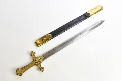 Lot 1644 - An 1856 pattern British bandsman's sword with...