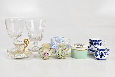 Lot 2764 - A small collection of ceramics including a...