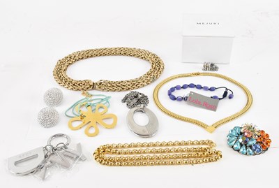 Lot 819 - A quantity of designer costume jewellery...