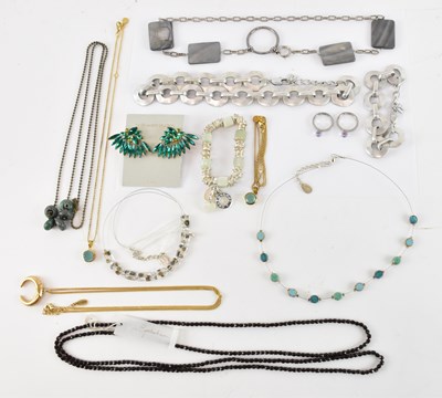 Lot 842 - A quantity of designer costume jewellery...