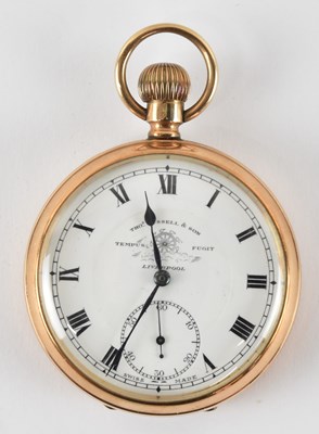 Lot 912 - THOMAS RUSSELL & SON OF LIVERPOOL; a 9ct...
