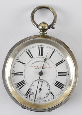Lot 951 - J G GRAVES OF SHEFFIELD; a 935 grade silver...
