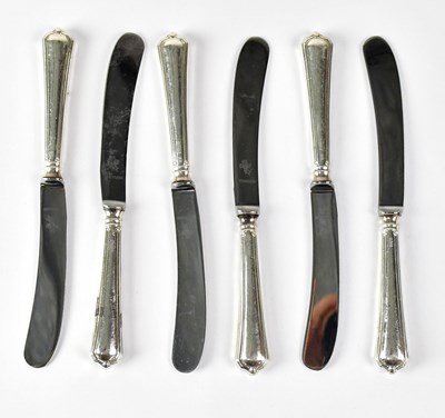 Lot 740 - YATES BROTHERS; a set of six hallmarked silver...