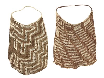 Lot 1050 - Two Melanesian woven bilums from Okapa...