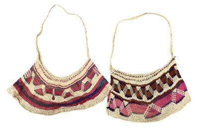 Lot 1051 - Two Melanesian woven bilums from Papua New...