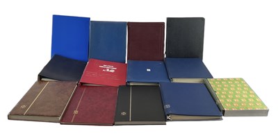 Lot 399 - Fourteen all world stamp albums and stockbooks.