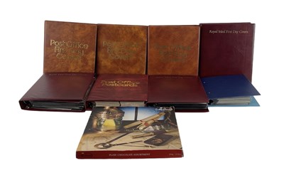 Lot 393 - Eight albums of Queen Elizabeth II first day...