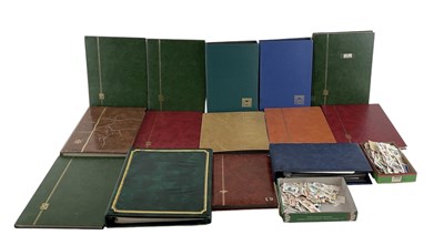 Lot 392 - Eleven stockbooks of GB and all world stamps,...